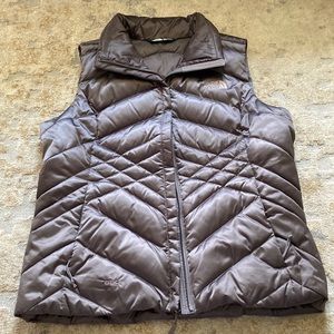 The north face puffer vest
